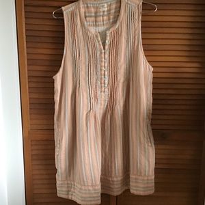 Faherty Isha organic cotton dress large?